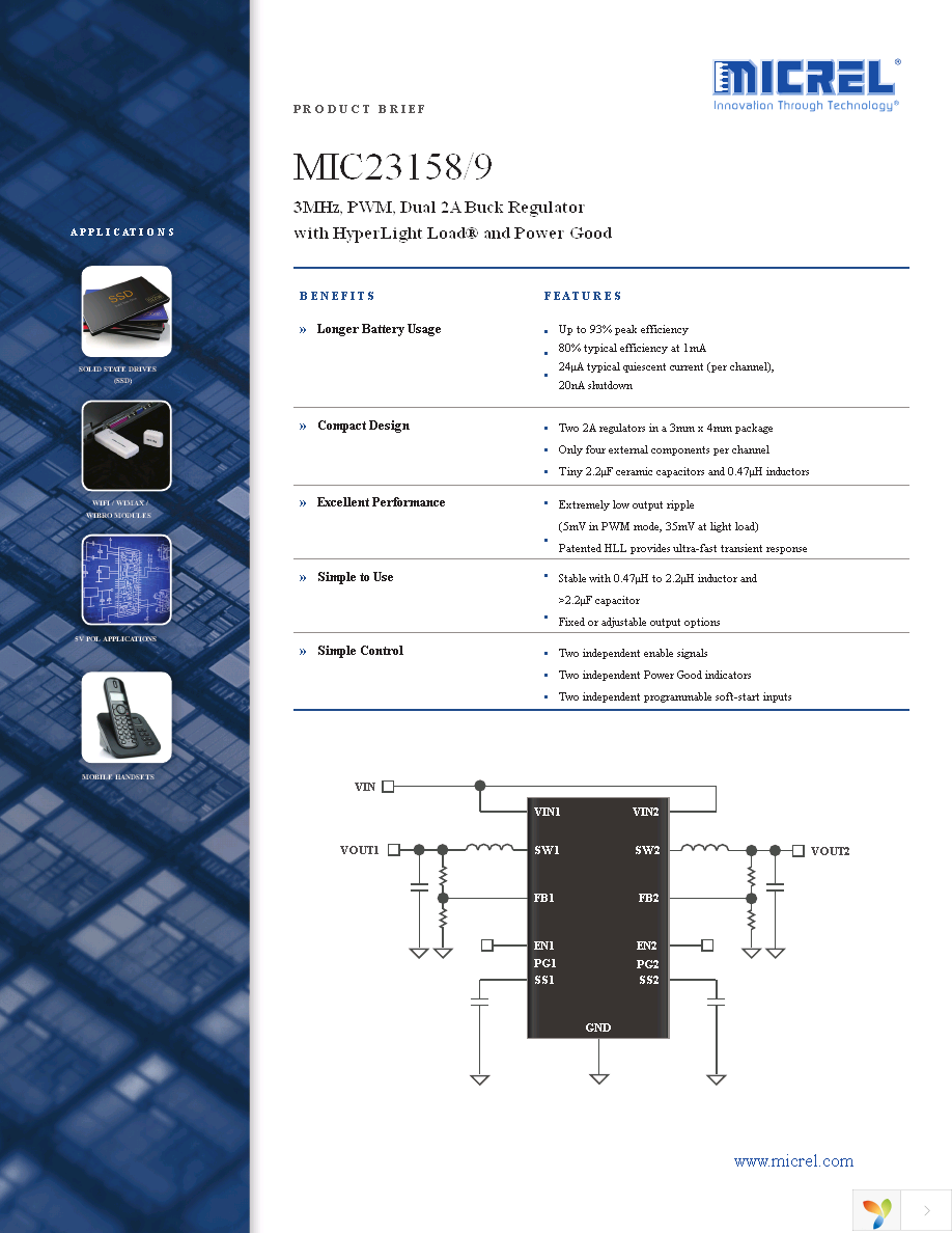 MIC23158YML T5 Page 1